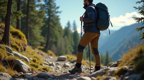 Vêtements de randonnée et trekking homme : l'astuce pour un confort durable